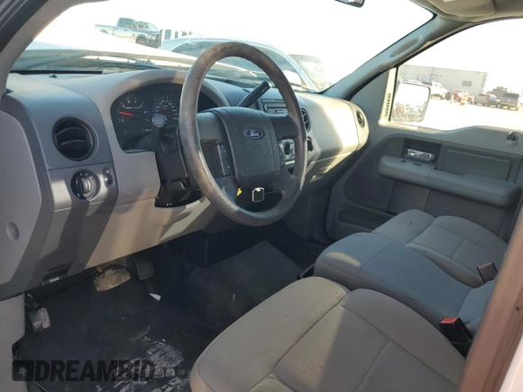 2006 Ford F-150 STX with VIN 1FTRF02W86KD93024, listed as a Copart auction lot 84327634 with 153,529 mi miles and Salvage Title. Bid and sale history available at carsss.com. Image 8.