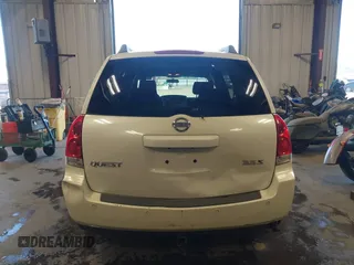 2006 Nissan Quest S Special Edition with VIN 5N1BV28U16N119101, listed as a IAAI auction lot 42110977 with 1 mi miles. Bid and sale history available at carsss.com. Image 16.