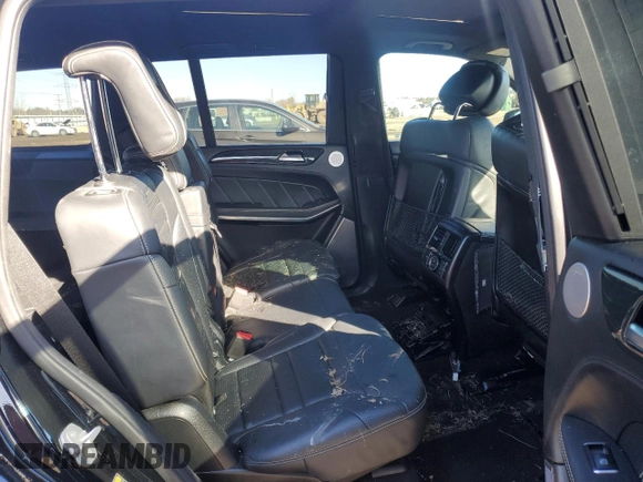 2017 Mercedes-Benz GLS with VIN 4JGDF7FE2HA760279, listed as a Copart auction lot 44255265 with 66,803 mi miles and Salvage Title. Bid and sale history available at carsss.com. Image 11.