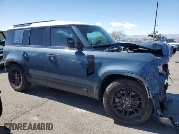 2023 Land Rover Defender SE with VIN SALEP7EU1P2207252, listed as a Copart auction lot 49336395 with 20,179 mi miles and Salvage title. Bid and sale history available at DreamBid. Image 4.