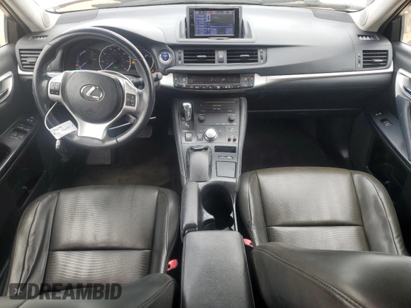 2013 Lexus CT 200h with VIN JTHKD5BH7D2128600, listed as a Copart auction lot 54270695 with 182,401 mi miles and Salvage title. Bid and sale history available at DreamBid. Image 8.