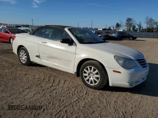 2008 Chrysler Sebring LX with VIN 1C3LC45K18N280164, listed as a Copart auction lot 84601304 with 165,711 mi miles and Salvage Title. Bid and sale history available at carsss.com. Image 4.