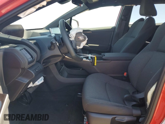 2024 Subaru Solterra Limited with VIN JTMABABA8RA082657, listed as a Copart auction lot 49820655 with 9,562 mi miles and Salvage title. Bid and sale history available at DreamBid. Image 7.