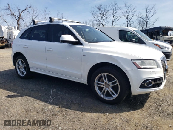 2014 Audi Q5 Premium Plus with VIN WA1DGAFP2EA084227, listed as a Copart auction lot 49320925 with 112,040 mi miles and Clean Title. Bid and sale history available at carsss.com. Image 4.