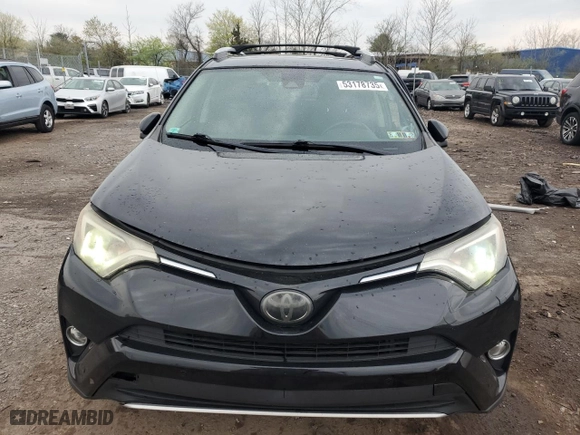 2016 Toyota RAV4 XLE with VIN 2T3RFREV0GW528206, listed as a Copart auction lot 53178735 with 131,996 mi miles and Salvage Title. Bid and sale history available at carsss.com. Image 5.