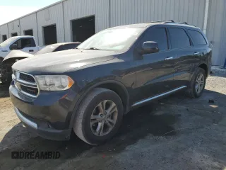 2013 Dodge Durango SXT z VIN 1C4RDHAG4DC617038, wystawiony jako Copart lot #50887945 z przebiegiem 219 287 mil mil oraz Szkoda całkowita • Salvage title. Historia ofert i sprzedaży dostępna na DreamBid. Obrazek 1.