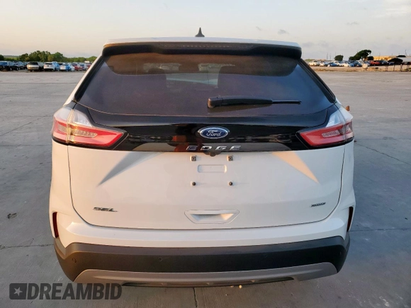 2024 Ford Edge SEL with VIN 2FMPK4J99RBB16611, listed as a Copart auction lot 52826095 with 4,380 mi miles and Salvage Title. Bid and sale history available at carsss.com. Image 6.