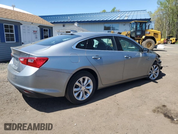 2024 Chevrolet Malibu LT with VIN 1G1ZD5ST5RF150883, listed as a Copart auction lot 55291005 with 26,879 mi miles and Salvage Title. Bid and sale history available at DreamBid. Image 3.