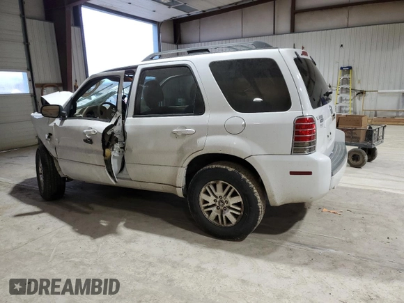 2005 Mercury Mariner Luxury z VIN 4M2CU57145DJ11612, wystawiony jako Copart lot #43980985 z przebiegiem 102 859 mil mil oraz Szkody całkowita. Historia ofert i sprzedaży dostępna na DreamBid. Obrazek 2.
