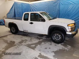 2007 Chevrolet Colorado Work Truck with VIN 1GCDT19E078161506, listed as a Copart auction lot 80374074 with 129,456 mi miles and Clean Title. Bid and sale history available at carsss.com. Image 4.