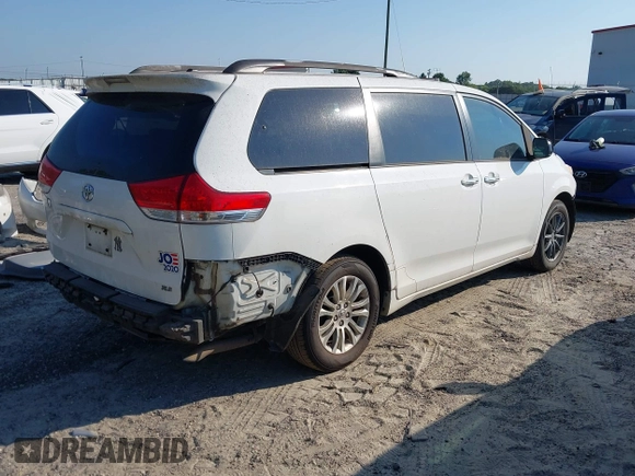 2013 Toyota Sienna XLE AAS с VIN 5TDYK3DC9DS382857, выставлен на аукционе IAAI как лот 42653901 с пробегом 118 790 миль миль и . История ставок и продаж доступна на DreamBid. Изображение 4.