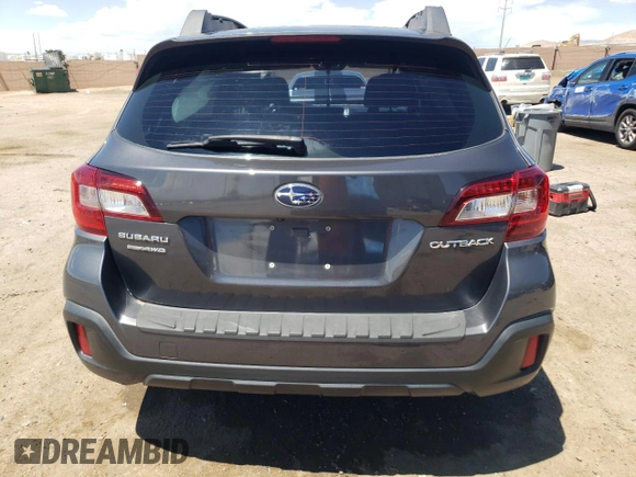 2018 Subaru Outback with VIN 4S4BSAAC5J3334795, listed as a Copart auction lot 60635945 with 53,700 mi miles and Salvage title. Bid and sale history available at DreamBid. Image 6.