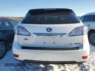 2011 Lexus RX 450h with VIN JTJBC1BA3B2420951, listed as a Copart auction lot 88117905 with 128,714 mi miles and Salvage title. Bid and sale history available at DreamBid. Image 6.