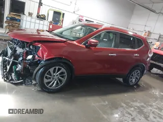 2014 Nissan Rogue SV with VIN 5N1AT2MV9EC774648, listed as a IAAI auction lot 41587650 with 227,748 mi miles. Bid and sale history available at carsss.com. Image 14.