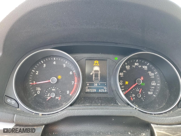 2016 Volkswagen Passat 1.8T SE w/Technology with VIN 1VWBS7A31GC035706, listed as a Copart auction lot 45385865 with 207,229 mi miles and Salvage Title. Bid and sale history available at carsss.com. Image 9.