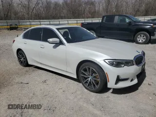 2019 BMW 3 Series 330i with VIN WBA5R1C50KAK07877, listed as a Copart auction lot 49042465 with 60,689 mi miles and Salvage Title. Bid and sale history available at carsss.com. Image 4.