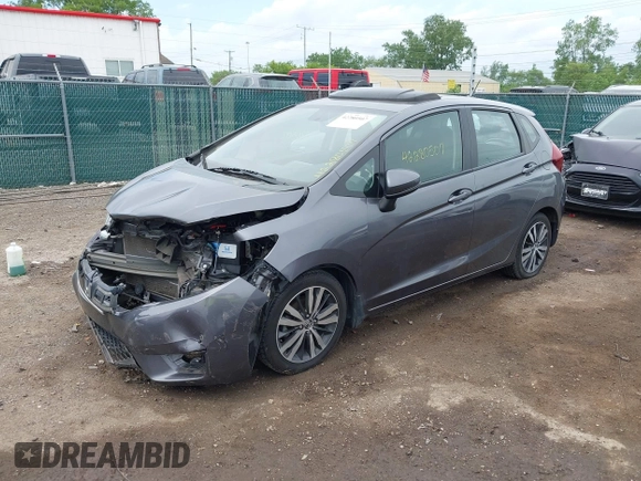 2015 Honda Fit EX-L with VIN 3HGGK5H84FM746734, listed as a IAAI auction lot 42280507 with Not provided miles and . Bid and sale history available at DreamBid. Image 2.