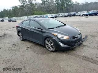 2014 Hyundai Elantra Limited with VIN 5NPDH4AE2EH482069, listed as a Copart auction lot 45669655 with 139,673 mi miles and Salvage Title. Bid and sale history available at carsss.com. Image 10.
