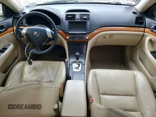2004 Acura TSX w/Navigation with VIN JH4CL96934C026335, listed as a Copart auction lot 53743664 with 187,550 mi miles and Clean title. Bid and sale history available at DreamBid. Image 8.