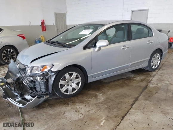 2011 Honda Civic Sdn LX with VIN 2HGFA1F5XBH513689, listed as a IAAI auction lot 41745021 with 12,029 mi miles. Bid and sale history available at carsss.com. Image 17.