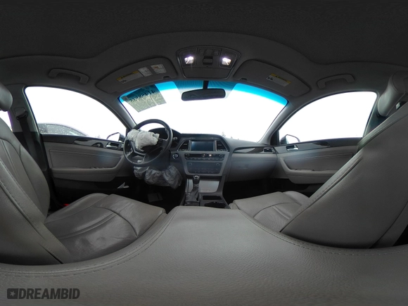 2015 Hyundai Sonata 2.4L Sport with VIN 5NPE34AF1FH076863, listed as a IAAI auction lot 41458535 with 168,605 mi miles. Bid and sale history available at carsss.com. Image 18.
