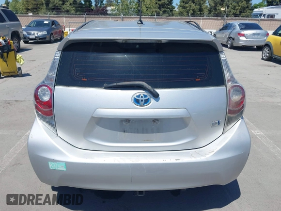 2014 Toyota Prius One with VIN JTDKDTB38E1061202, listed as a IAAI auction lot 42044747 with 133,409 mi miles and . Bid and sale history available at DreamBid. Image 16.