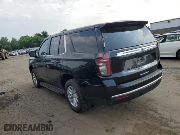 2023 Chevrolet Tahoe Commercial with VIN 1GNSKLED5PR319486, listed as a Copart auction lot 60391125 with 10,473 mi miles and Salvage title. Bid and sale history available at DreamBid. Image 2.