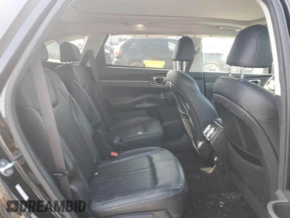 2021 Kia Sorento EX with VIN KNDRH4LG2M5033557, listed as a Copart auction lot 48209075 with 57,705 mi miles and Salvage title. Bid and sale history available at DreamBid. Image 11.