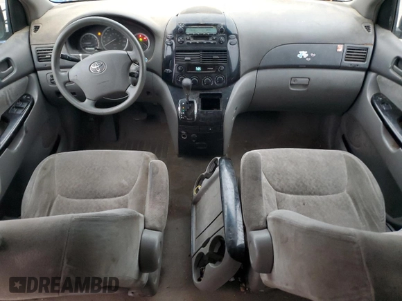 2004 Toyota Sienna CE with VIN 5TDZA23C34S157840, listed as a Copart auction lot 53587455 with 168,925 mi miles and Salvage Title. Bid and sale history available at carsss.com. Image 8.