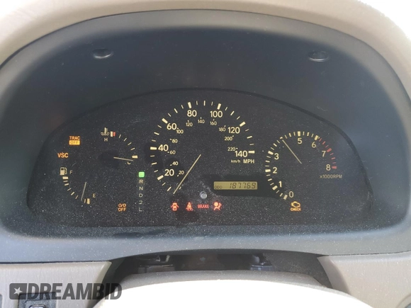 2003 Lexus RX 300 with VIN JTJGF10U330162566, listed as a Copart auction lot 85192144 with 187,769 mi miles and Salvage Title. Bid and sale history available at carsss.com. Image 9.