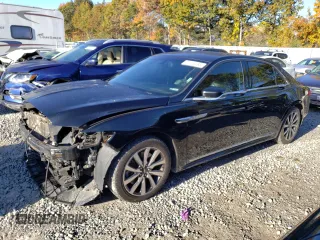 2018 Lincoln Continental Livery with VIN 1LN6L9HK9J5606036, listed as a Copart auction lot 73116383 with 105,407 mi miles and Salvage Title. Bid and sale history available at carsss.com. Image 1.