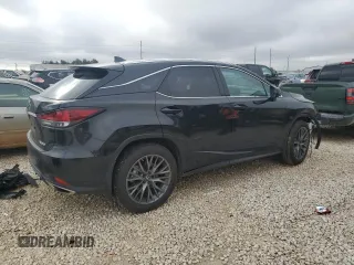 2022 Lexus RX with VIN 2T2YZMDA2NC344974, listed as a Copart auction lot 84971184 with 19,908 mi miles and Salvage Title. Bid and sale history available at carsss.com. Image 3.