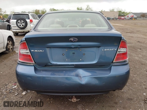 2006 Subaru Legacy Special with VIN 4S3BL626567214034, listed as a IAAI auction lot 42181834 with 119,184 mi miles and . Bid and sale history available at DreamBid. Image 16.