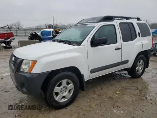 2005 Nissan Xterra S with VIN 5N1AN08UX5C640909, listed as a Copart auction lot 45038175 with 181,348 mi miles and Non Repairable. Bid and sale history available at carsss.com. Image 1.