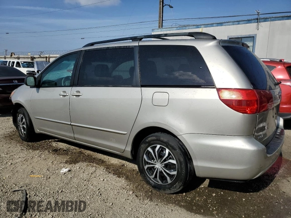 2005 Toyota Sienna CE with VIN 5TDZA23C95S280141, listed as a Copart auction lot 54246865 with 176,297 mi miles and Salvage Title. Bid and sale history available at carsss.com. Image 2.