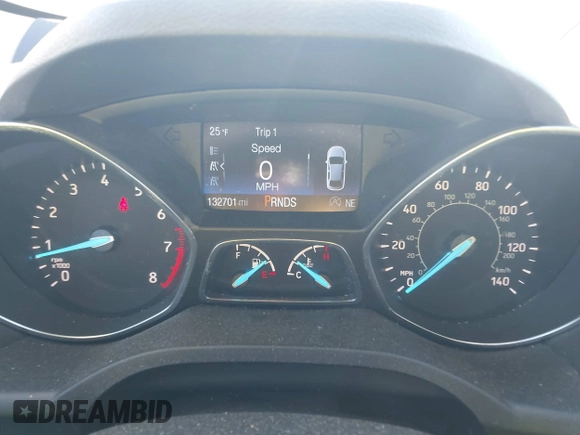2017 Ford Escape SE with VIN 1FMCU0GD8HUE44687, listed as a IAAI auction lot 41693772 with 132,701 mi miles. Bid and sale history available at carsss.com. Image 7.