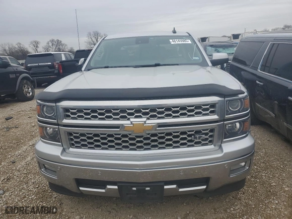 2015 Chevrolet Silverado 1500 LTZ with VIN 3GCPCSEC1FG139210, listed as a Copart auction lot 46145985 with 148,981 mi miles and Salvage Title. Bid and sale history available at carsss.com. Image 5.