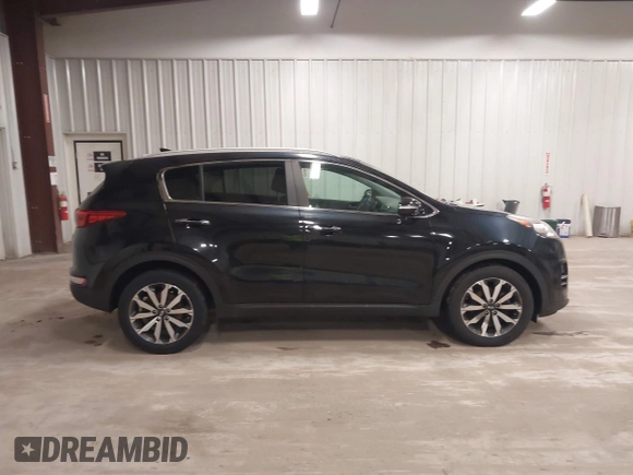 2017 Kia Sportage EX with VIN KNDPN3AC9H7044253, listed as a IAAI auction lot 41931607 with 77,025 mi miles. Bid and sale history available at carsss.com. Image 13.