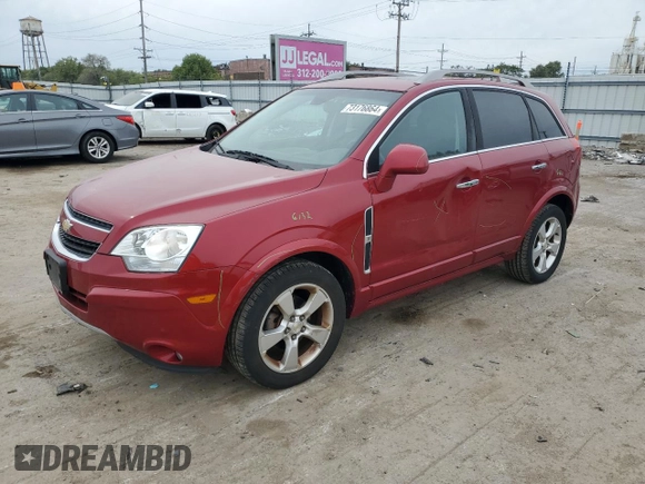 2014 Chevrolet Captiva Sport LT with VIN 3GNAL3EKXES646306, listed as a Copart auction lot 73176864 with 94,291 mi miles and Salvage Title. Bid and sale history available at DreamBid. Image 1.