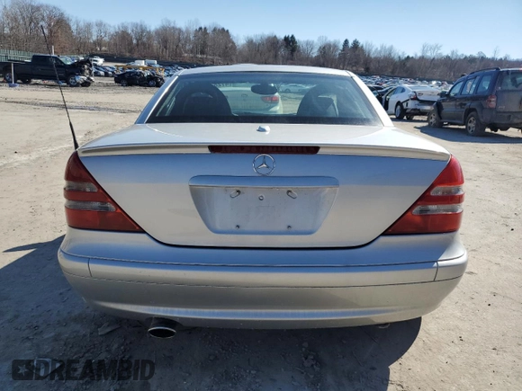 2004 Mercedes-Benz SLK-Class with VIN WDBKK65F74F300543, listed as a Copart auction lot 47282445 with 66,522 mi miles and Salvage Title. Bid and sale history available at carsss.com. Image 6.