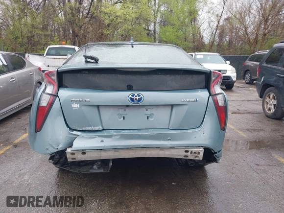 2017 Toyota Prius Two with VIN JTDKARFU1H3048623, listed as a IAAI auction lot 41971494 with 141,584 mi miles. Bid and sale history available at carsss.com. Image 17.