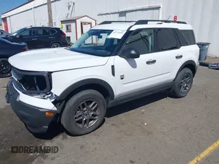 2025 Ford Bronco Sport Big Bend with VIN 3FMCR9BN5SRE22716, listed as a IAAI auction lot 42773441 with 7,178 mi miles and . Bid and sale history available at DreamBid. Image 2.