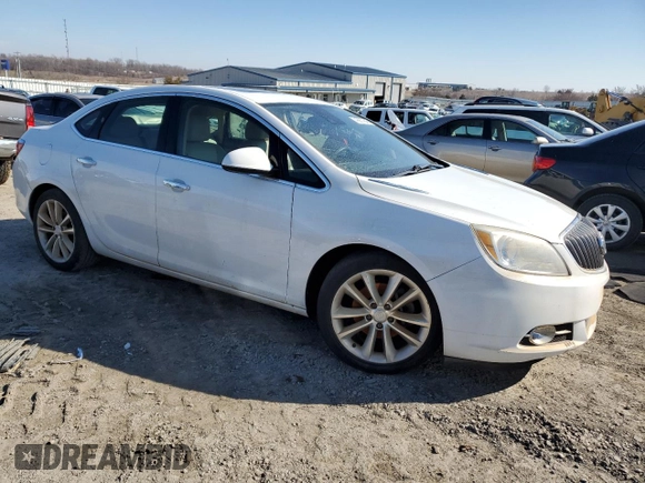 2015 Buick Verano Group with VIN 1G4PS5SK3F4197747, listed as a Copart auction lot 46801945 with 104,290 mi miles and Salvage title. Bid and sale history available at DreamBid. Image 4.