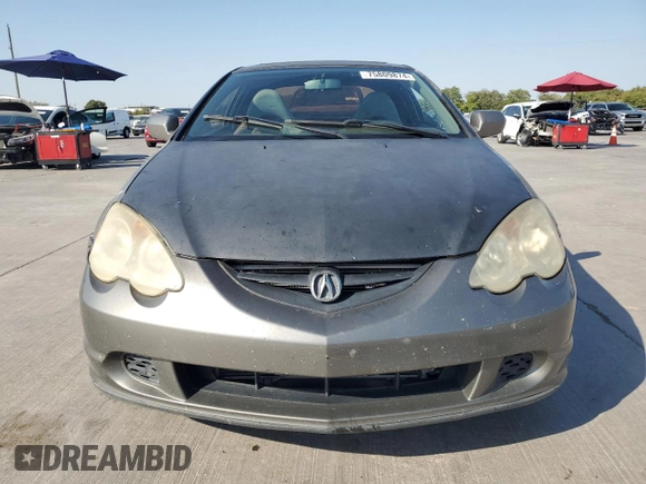 2002 Acura RSX Auto with VIN JH4DC54872C030523, listed as a Copart auction lot 75809874 with 278,888 mi miles and Salvage Title. Bid and sale history available at carsss.com. Image 5.