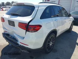 2021 Mercedes-Benz GLC 300 with VIN W1N0G8DB1MV306535, listed as a IAAI auction lot 41880792 with 86,796 mi miles and . Bid and sale history available at DreamBid. Image 4.
