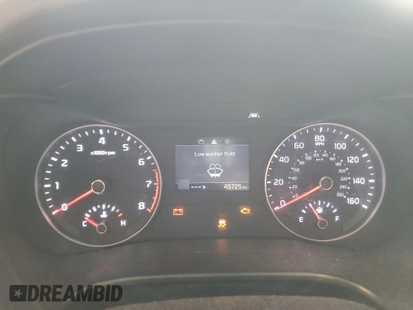 2019 Kia Forte LXS with VIN 3KPF24AD1KE112393, listed as a Copart auction lot 60515485 with 45,725 mi miles and Salvage title. Bid and sale history available at DreamBid. Image 9.