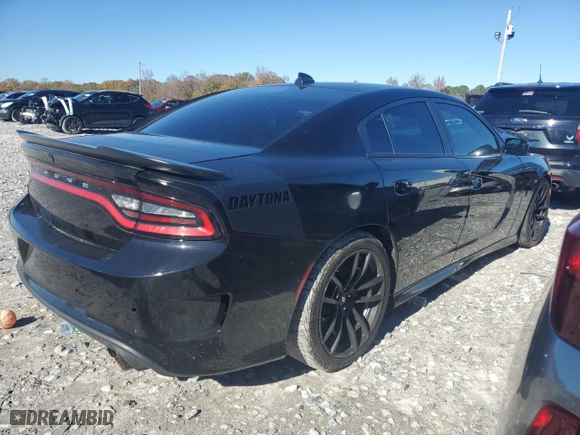 2017 Dodge Charger R/T Scat Pack with VIN 2C3CDXGJ3HH652745, listed as a Copart auction lot 84388184 with 105,733 mi miles and Salvage Title. Bid and sale history available at carsss.com. Image 3.
