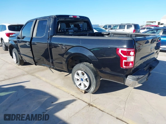 2020 Ford F-150 XL with VIN 1FTEX1CB5LKD08410, listed as a IAAI auction lot 41503326 with 95,371 mi miles and . Bid and sale history available at DreamBid. Image 3.