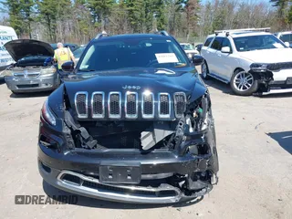 2014 Jeep Cherokee Limited with VIN 1C4PJMDS7EW247020, listed as a IAAI auction lot 42081243 with 46,499 mi miles. Bid and sale history available at carsss.com. Image 6.
