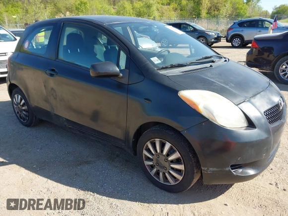 2007 Toyota Yaris with VIN JTDJT923675137562, listed as a IAAI auction lot 42234501 with 211,072 mi miles and . Bid and sale history available at DreamBid. Image 1.
